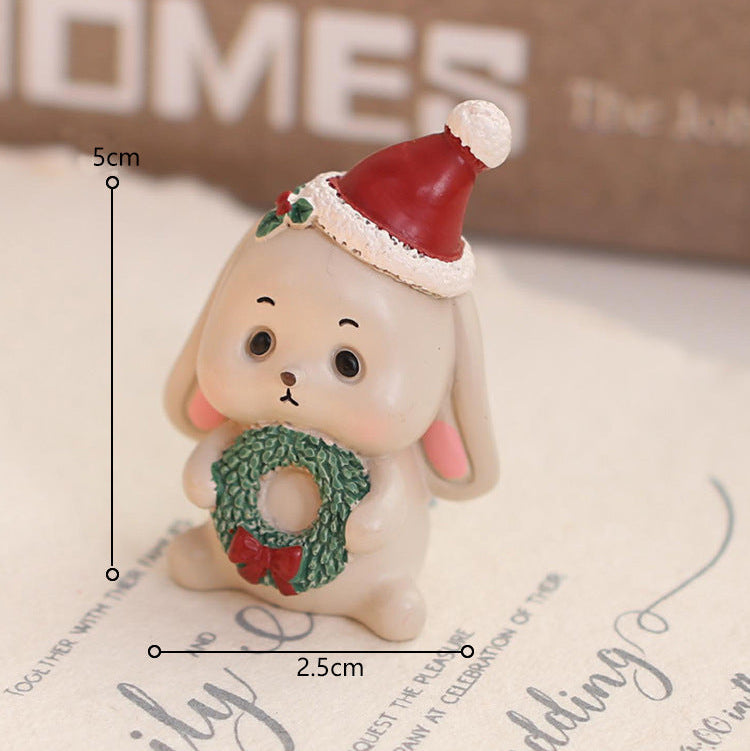 Cute Snowman & Santa Hanging Pendants - Lightweight Party Decor L