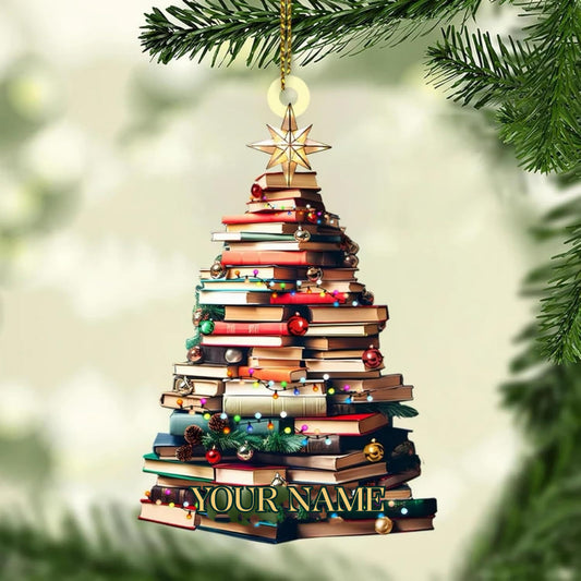 Book Christmas Ornaments  Home Party Decorations