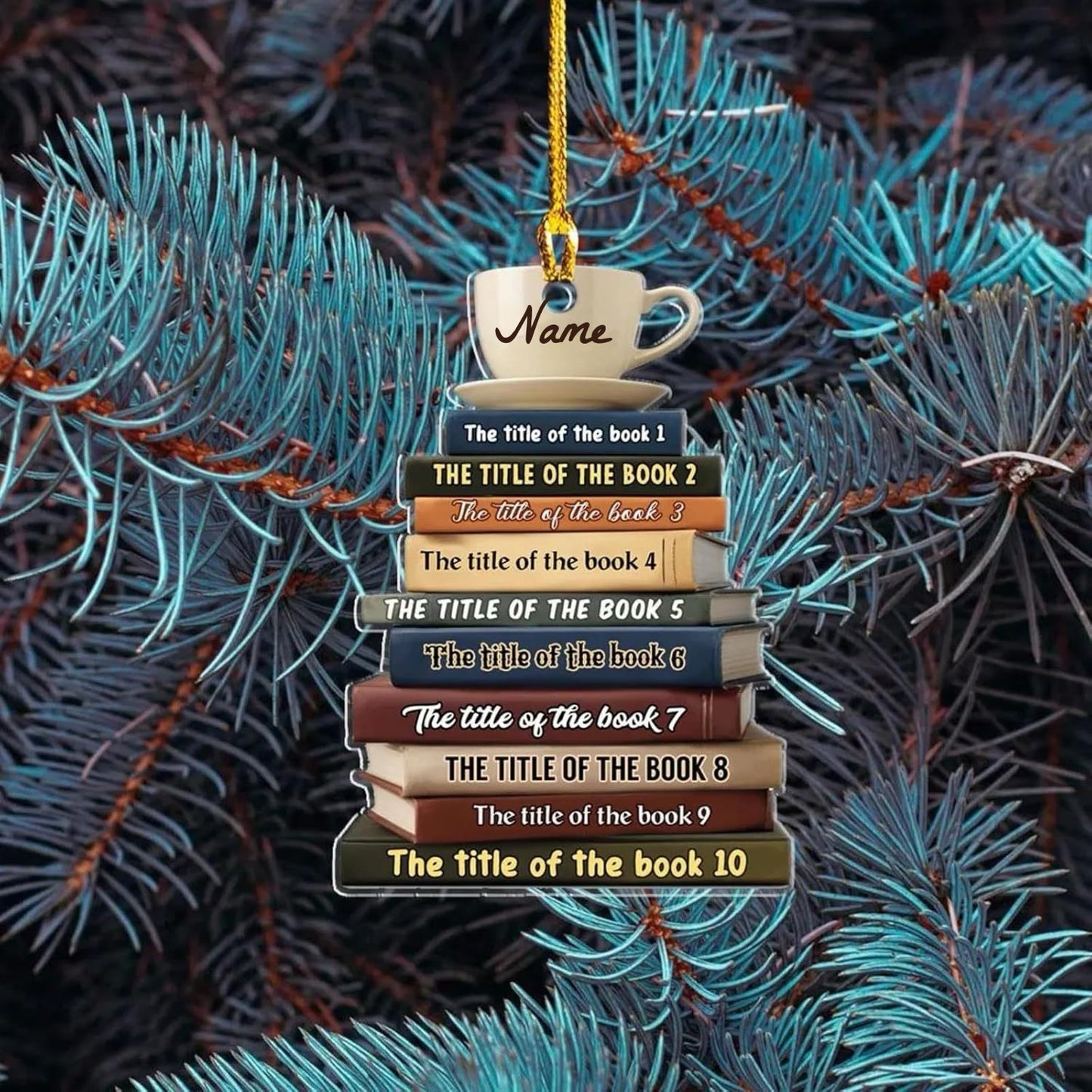 Book Christmas Ornaments  Home Party Decorations