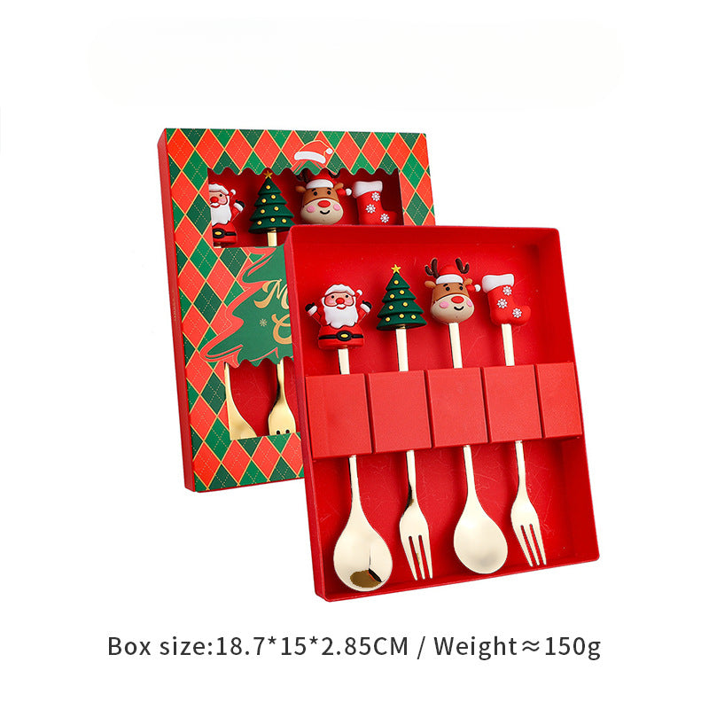 Santa Cutlery Boxes & Tree Decorations for Kids