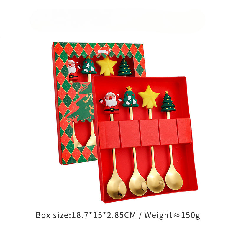 Santa Cutlery Boxes & Tree Decorations for Kids