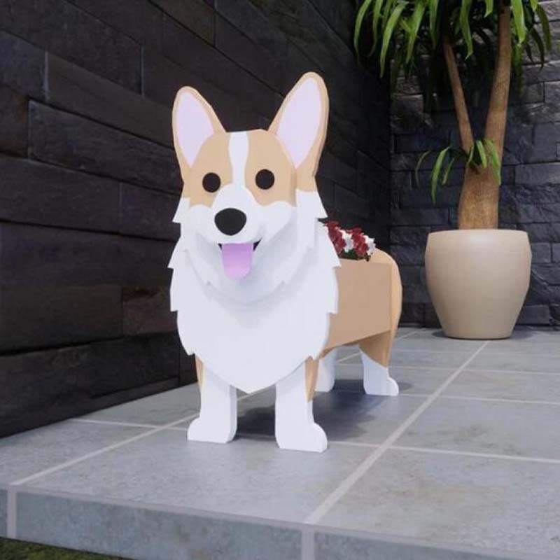 Corgi Planter AP002