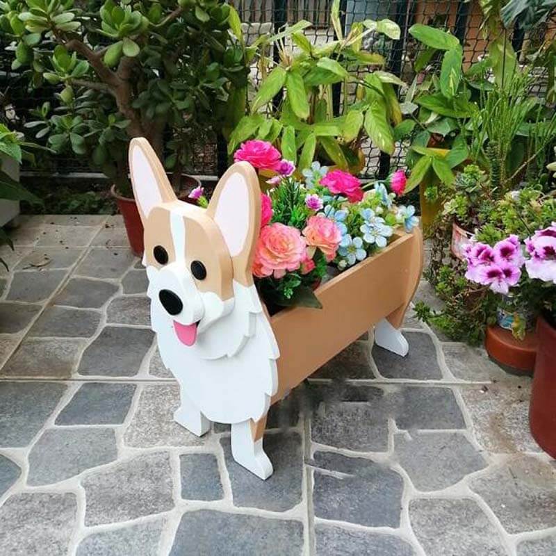 Corgi Planter AP002