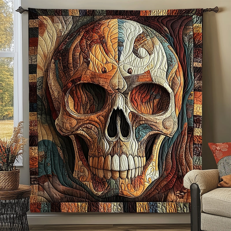 Mystique Solo Skull Blanket - D286 - Premium Blanket