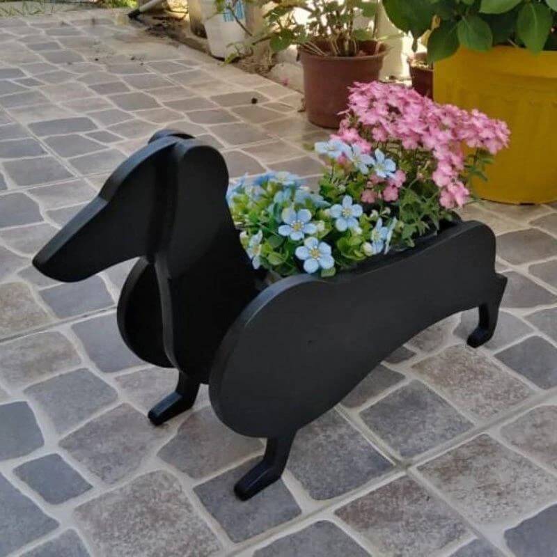 Daschund Planter AP029