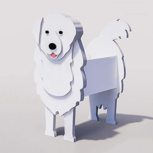 Great Pyrenees Planter AP070