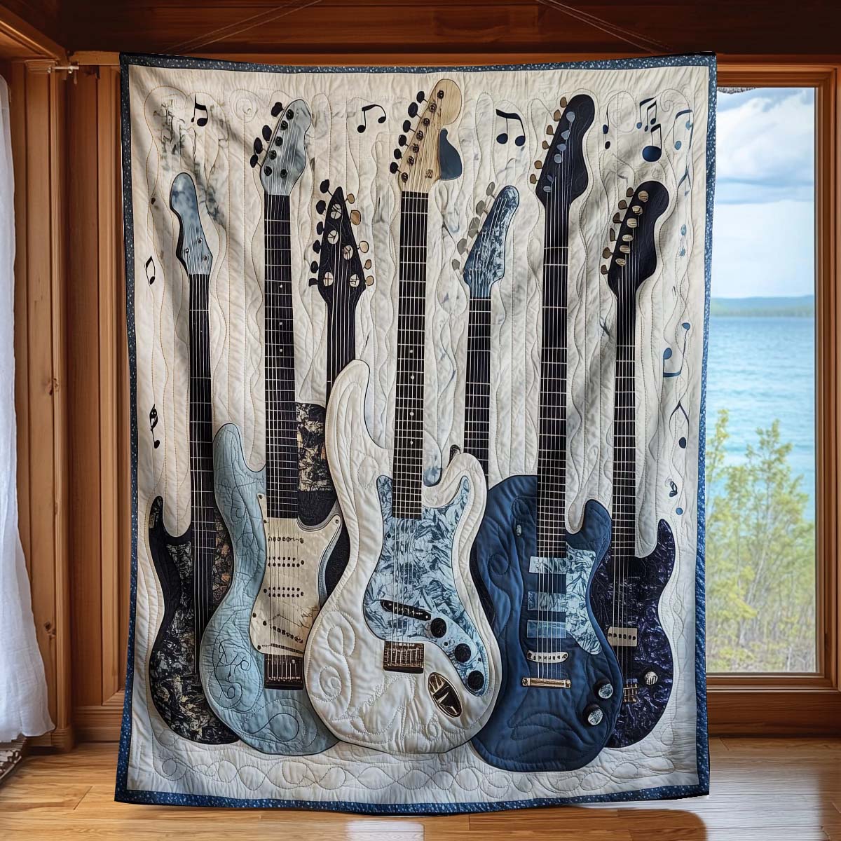 Elegant Guitar - H229 - Premium Blanket