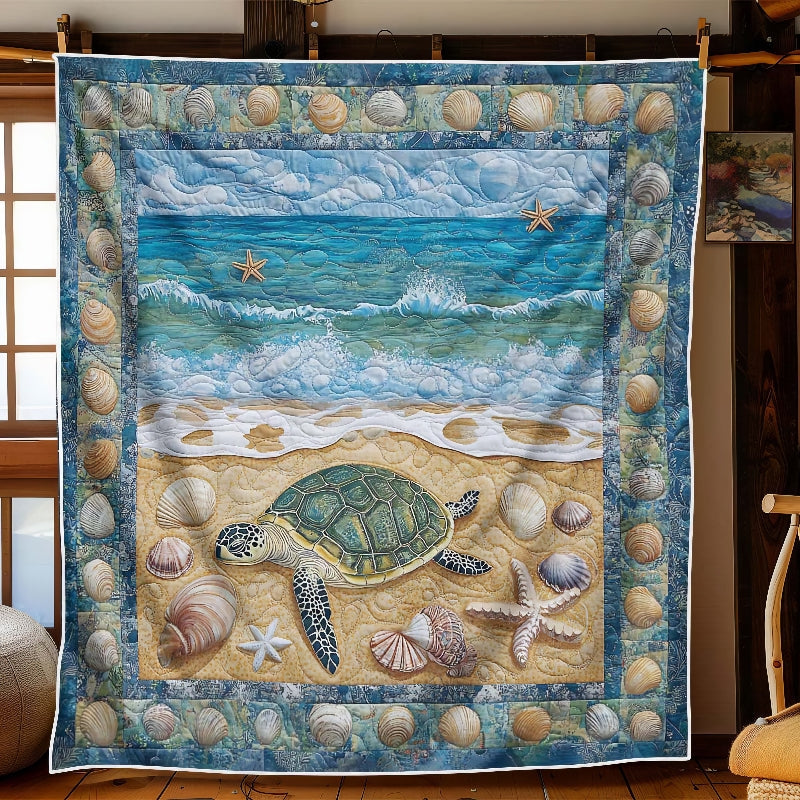 Marine Sea Turtles Blanket - H266 - Premium Blanket