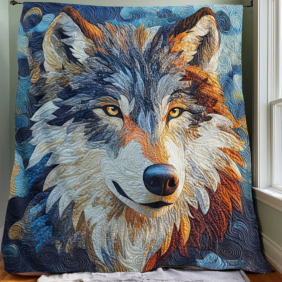 Majestic Wolf Blanket - H276 - Premium Blanket