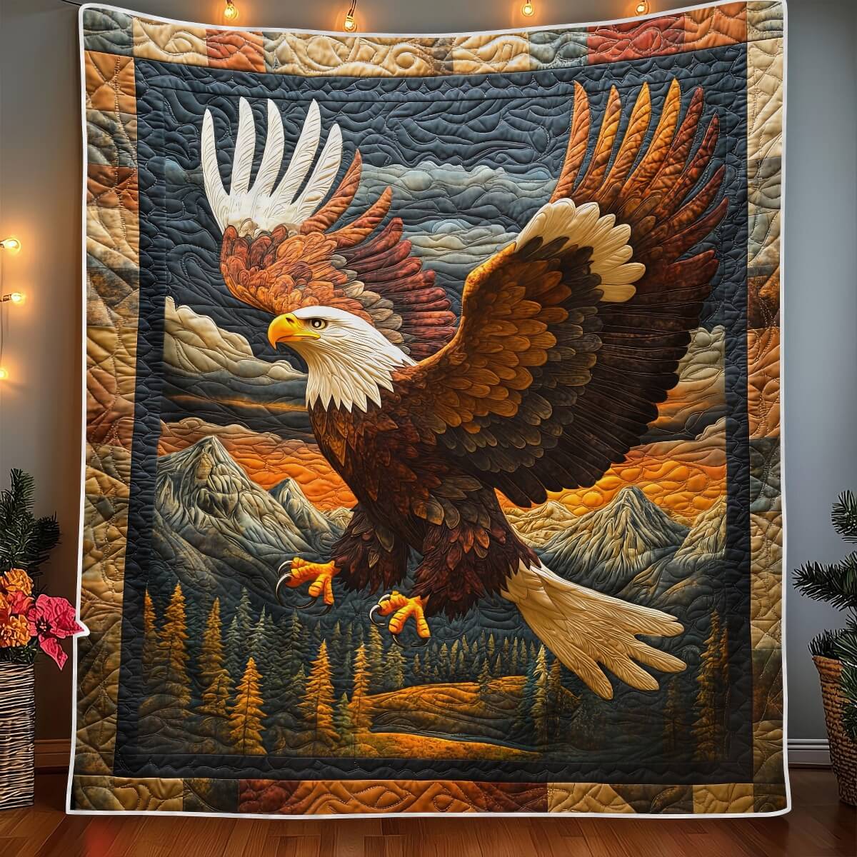 Soaring Eagle Blanket - H286 - Premium Blanket