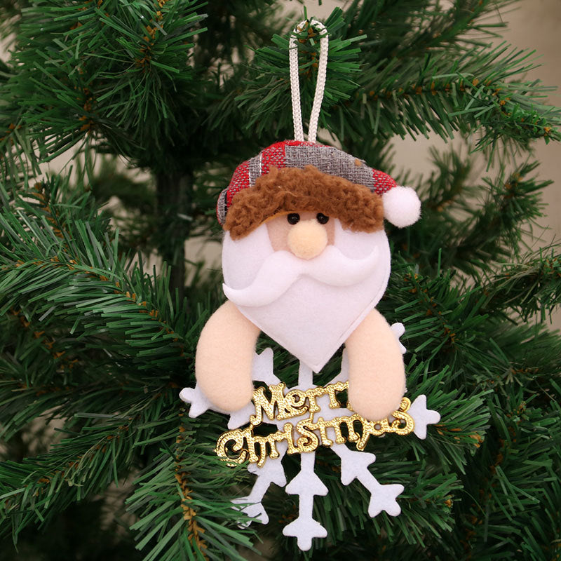 Fabric Characters - Fun Christmas Tree Decorations