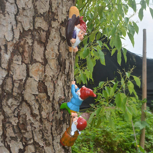 Santa Climbing Rope Ladder - Fun Indoor/Outdoor Christmas Decor