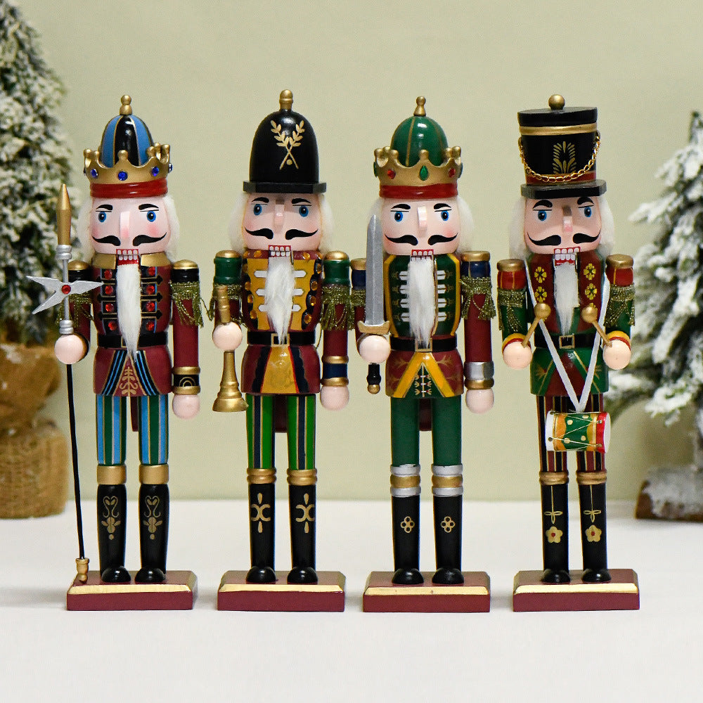 Christmas Nutcracker Ornaments - Wooden Soldier Crafts for Home E