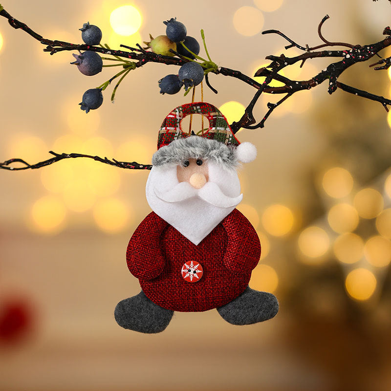 Fabric Characters - Fun Christmas Tree Decorations