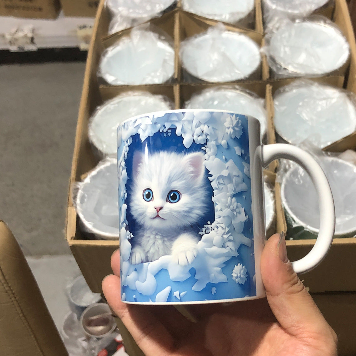 Life Is Better with Cats – Ceramic Coffee Mug