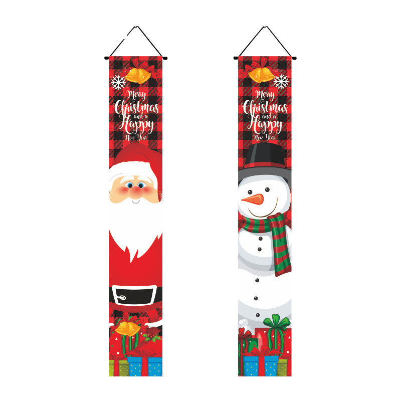 Christmas Door Banners - Party Decoration Flags