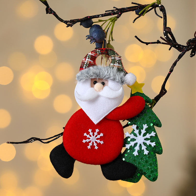 Fabric Characters - Fun Christmas Tree Decorations