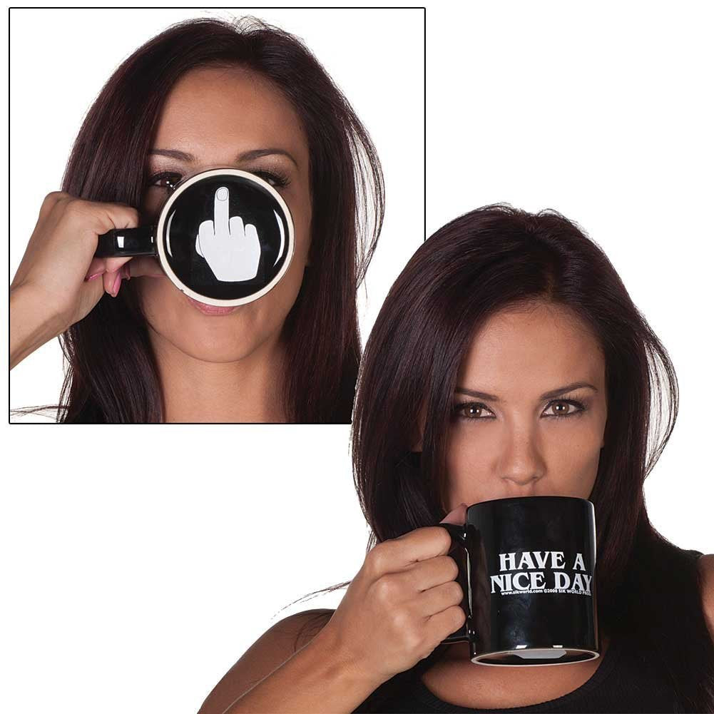 Funny 'Good Day F*ck' Mug – Great Gift