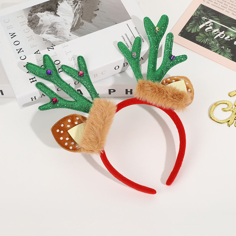 Deer Horn Christmas Headband - Party Ornaments for Kids