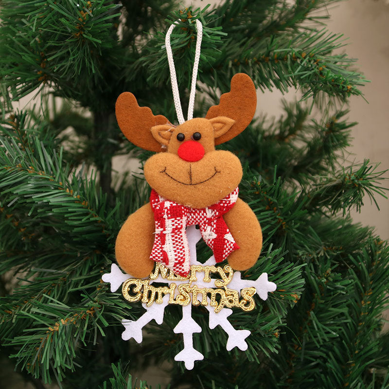 Fabric Characters - Fun Christmas Tree Decorations