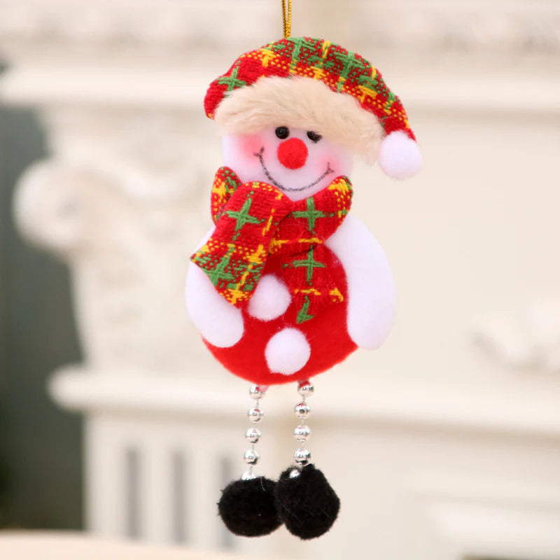 Fabric Characters - Fun Christmas Tree Decorations-Hairball