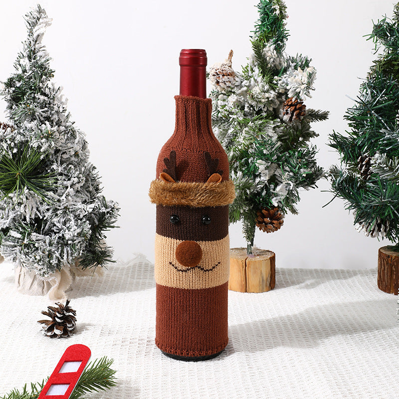 Christmas Wine Set - Champagne Decor for Hotels & Restaurants