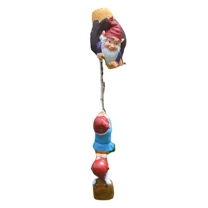 Santa Climbing Rope Ladder - Fun Indoor/Outdoor Christmas Decor