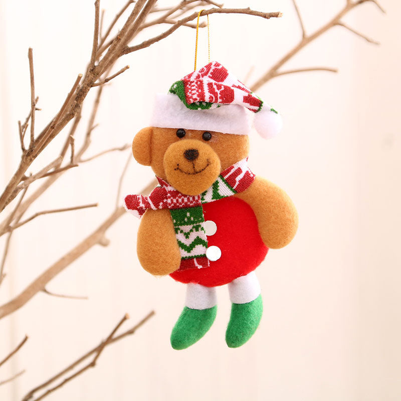 Fabric Characters - Fun Christmas Tree Decorations