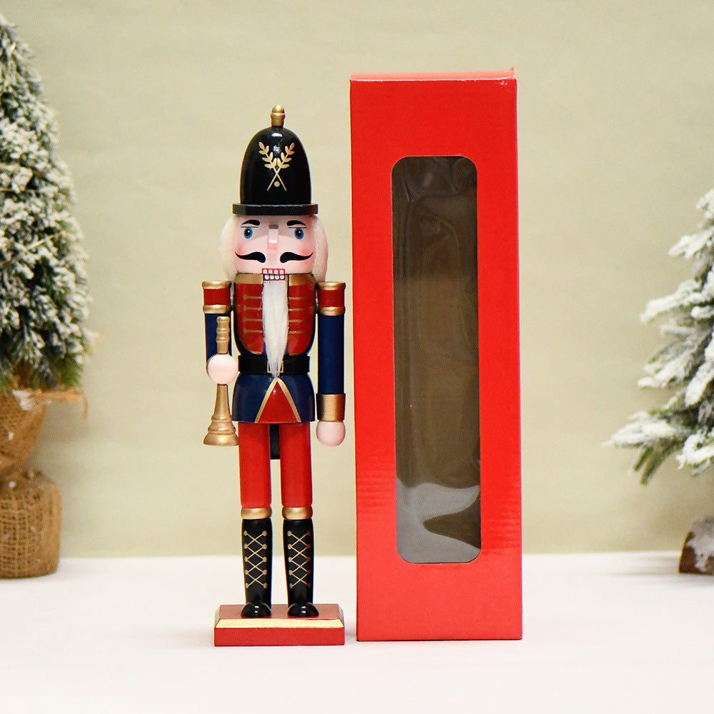 Christmas Nutcracker Ornaments - Wooden Soldier Crafts for Home A