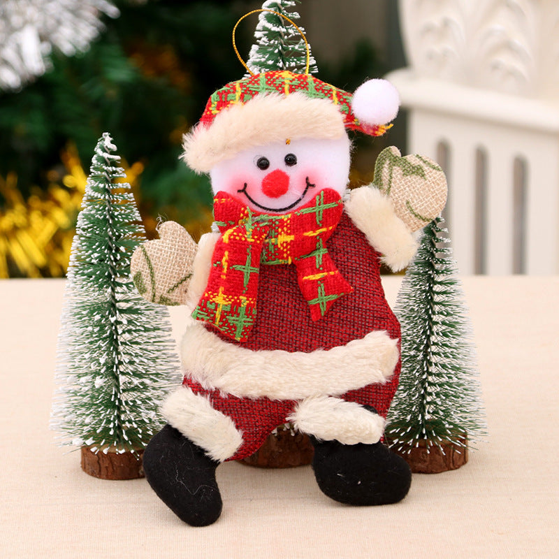 Fabric Characters - Fun Christmas Tree Decorations