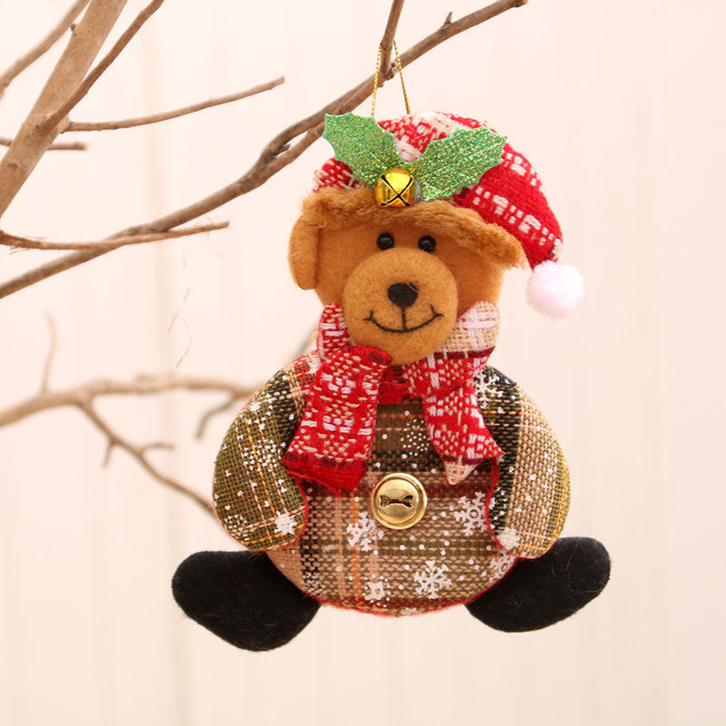 Fabric Characters - Fun Christmas Tree Decorations