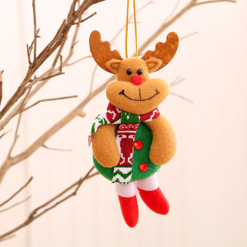 Fabric Characters - Fun Christmas Tree Decorations