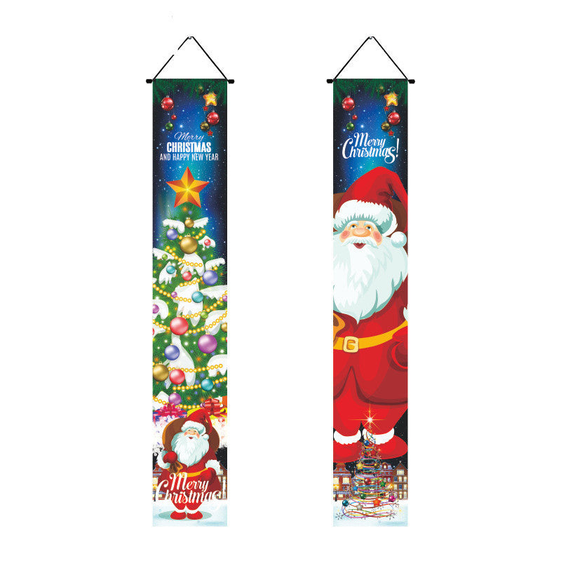 Christmas Door Banners - Party Decoration Flags