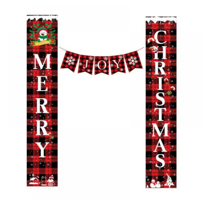 Christmas Door Banners - Party Decoration Flags