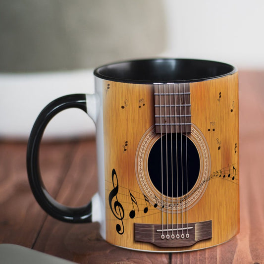 350ml Music Mug – Guitar, Piano, Violin & Guzheng