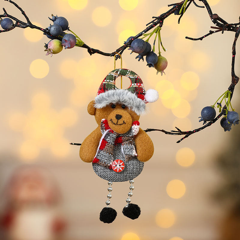 Fabric Characters - Fun Christmas Tree Decorations