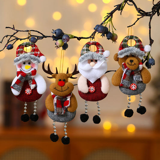 Fabric Characters - Fun Christmas Tree Decorations