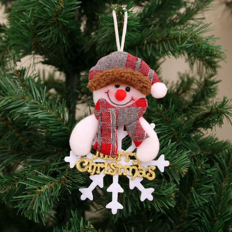 Fabric Characters - Fun Christmas Tree Decorations