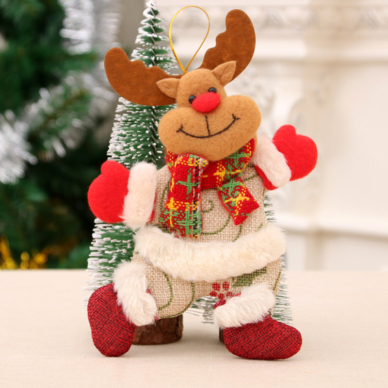 Fabric Characters - Fun Christmas Tree Decorations