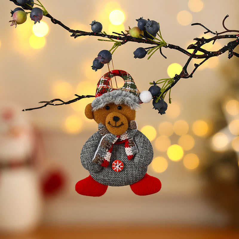 Fabric Characters - Fun Christmas Tree Decorations