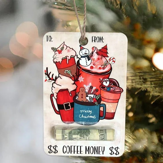 Santa Claus Christmas Wallets - Festival Hanging Tree Ornaments