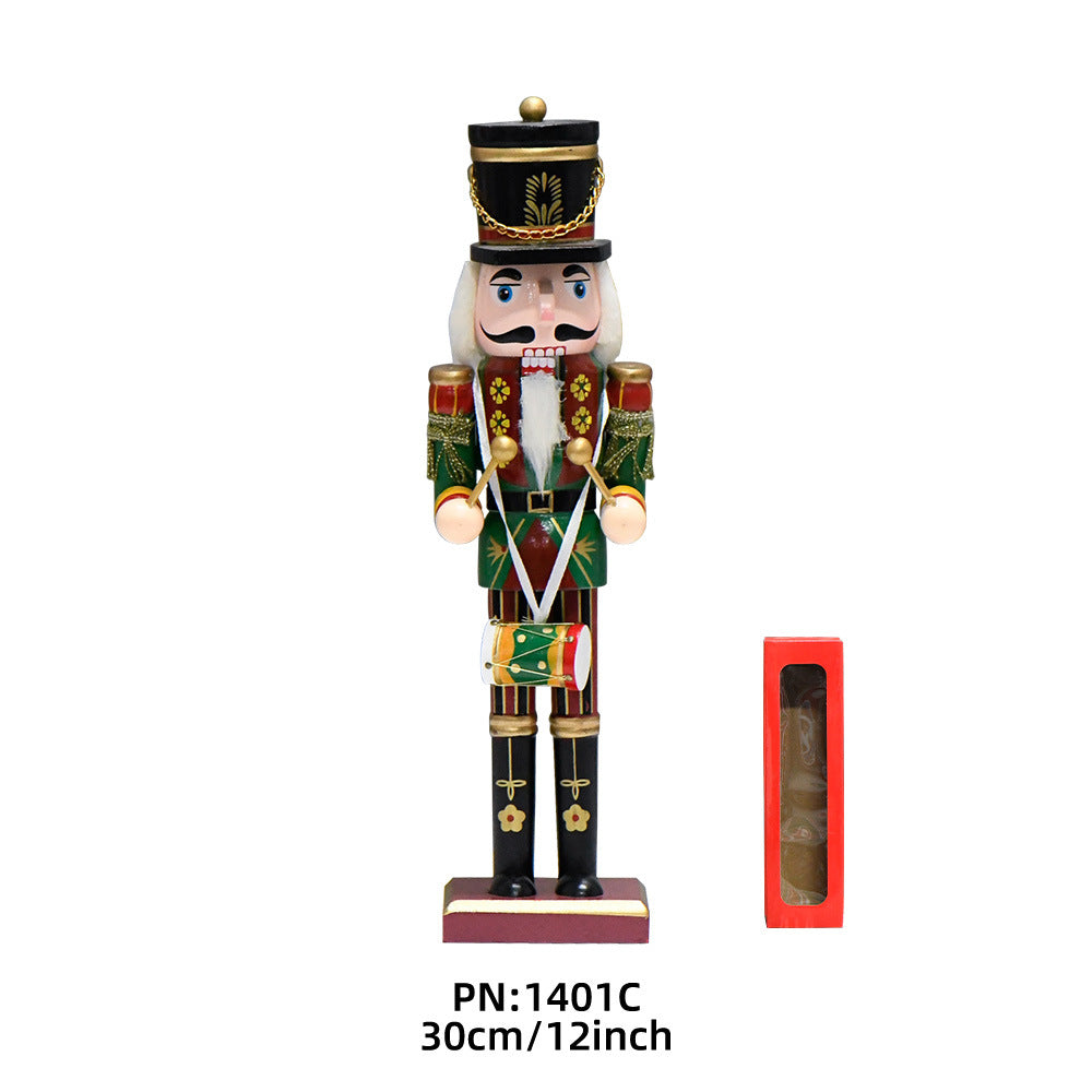 Christmas Nutcracker Ornaments - Wooden Soldier Crafts for Home E