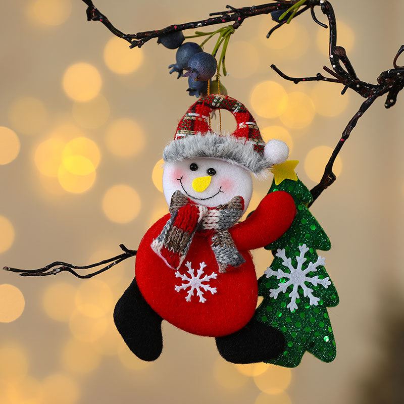 Fabric Characters - Fun Christmas Tree Decorations