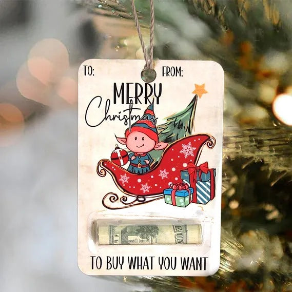 Santa Claus Christmas Wallets - Festival Hanging Tree Ornaments