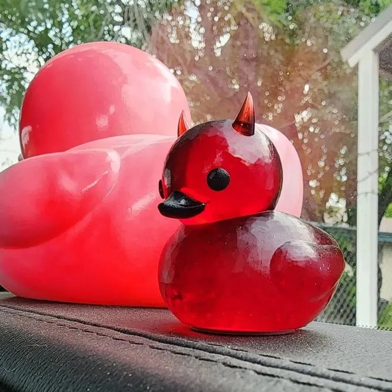 Lil' Devil Ducky little devil duck car interior ornaments decoration