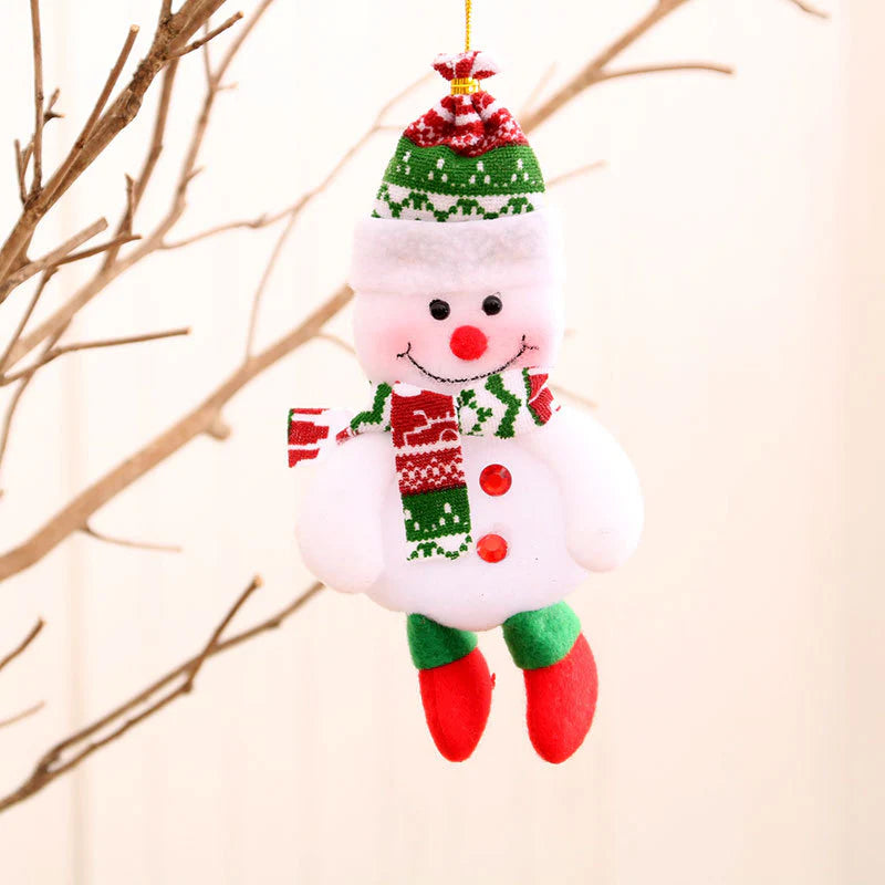 Fabric Characters - Fun Christmas Tree Decorations-Dancing