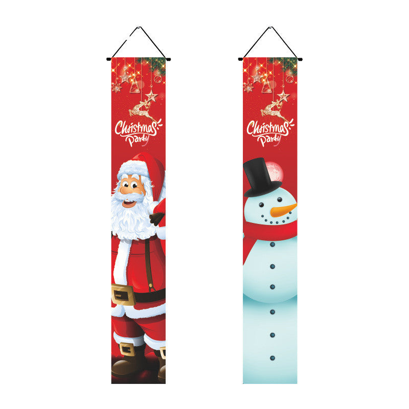 Christmas Door Banners - Party Decoration Flags