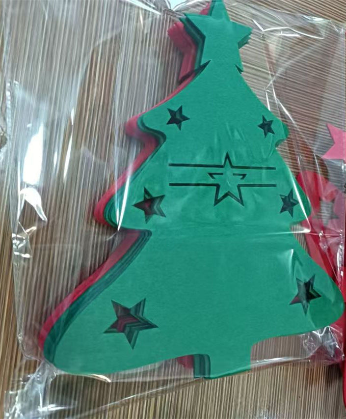 Christmas Tree Cutlery Holder – Felt Bag