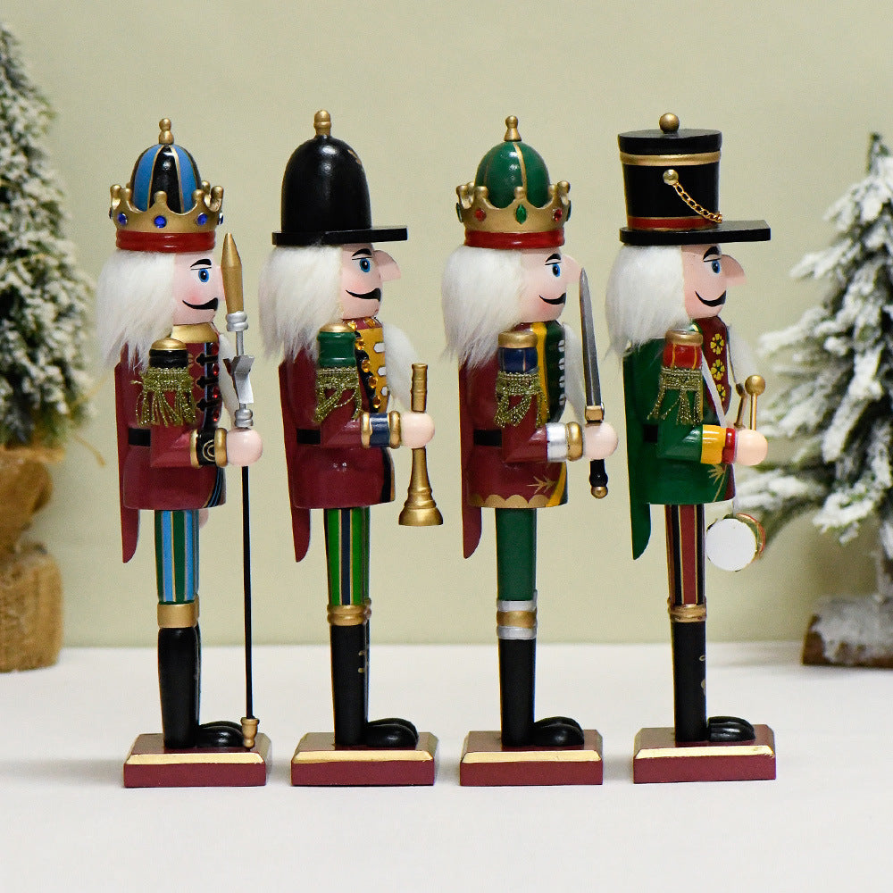 Christmas Nutcracker Ornaments - Wooden Soldier Crafts for Home E