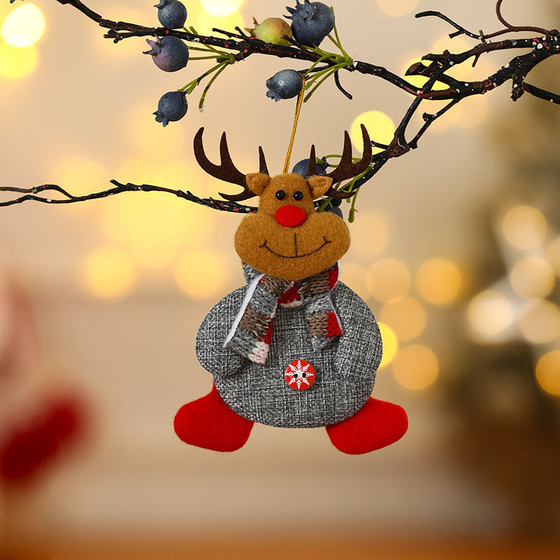 Fabric Characters - Fun Christmas Tree Decorations